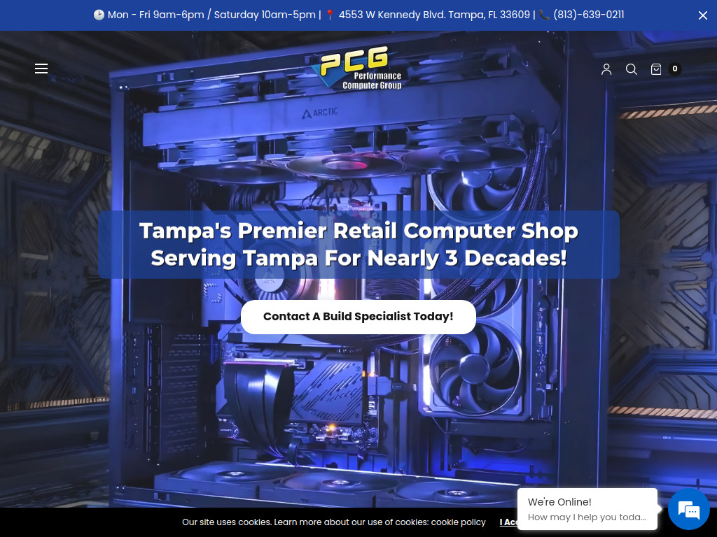 Performance Computer Group Website
